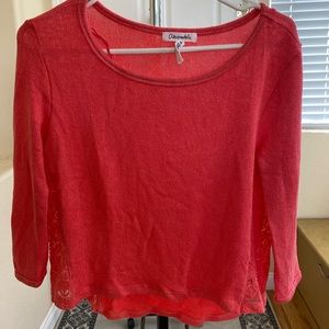 Aeropostale orange top size medium